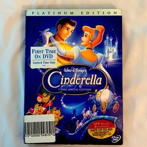 Platinum Edt Disney’s Cinderella 2 Disc DVD set